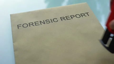 Forensic reports of findings